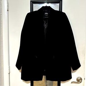 Zara Oversized Black Blazer